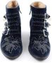 Chloé Pre-owned Velvet boots Blue Dames - Thumbnail 2