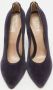 Chloé Pre-owned Velvet heels Purple Dames - Thumbnail 2