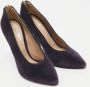 Chloé Pre-owned Velvet heels Purple Dames - Thumbnail 3