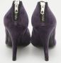 Chloé Pre-owned Velvet heels Purple Dames - Thumbnail 4