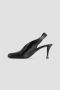 Chloé Pumps van glanzend kalfsleer met gouden ring Black Dames - Thumbnail 4