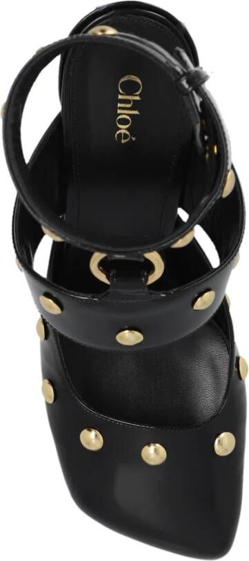 Chloé Schoenen met hak Jade Black Dames