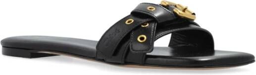 Chloé Slides Mae Black Dames