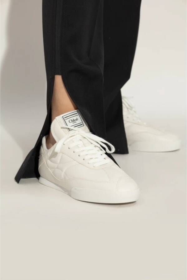 Chloé Sneakers Kick White Dames