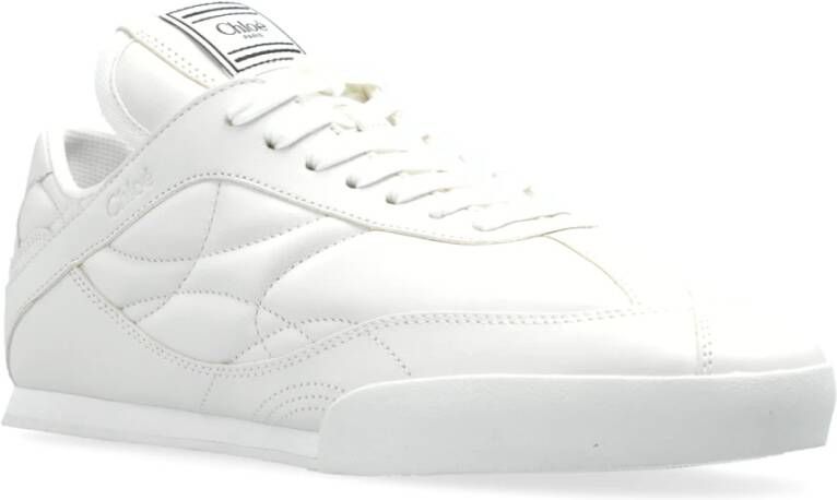 Chloé Sneakers Kick White Dames