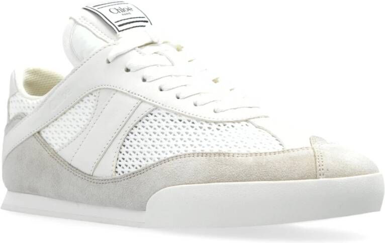 Chloé Sneakers Kick White Dames