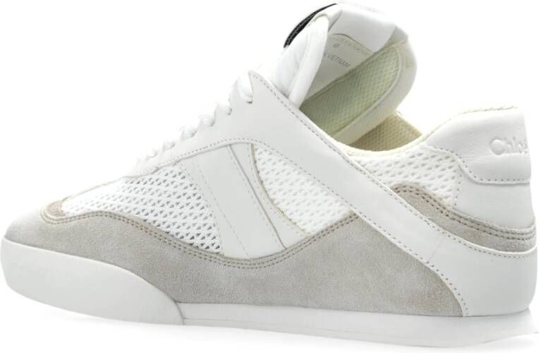 Chloé Sneakers Kick White Dames