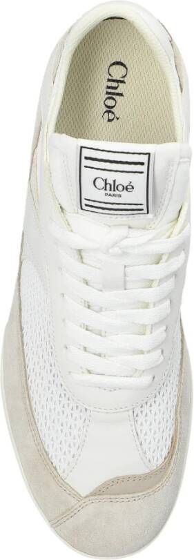 Chloé Sneakers Kick White Dames