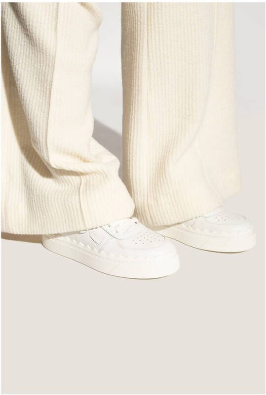 Chloé Sneakers Lauren Sneaker in wit - Foto 4