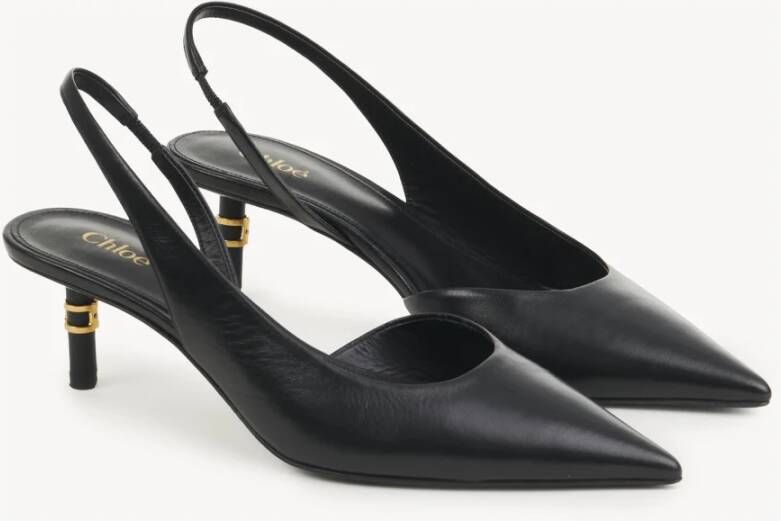 Chloé Stijlvolle Hakken Schoenen Marcie Stijl Black Dames