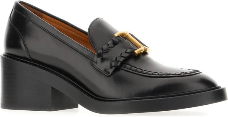 Chloé Stijlvolle Loafers voor Heren Black Dames