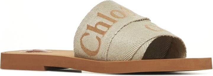 Chloé Stijlvolle Sandalen voor Vrouwen Beige Dames