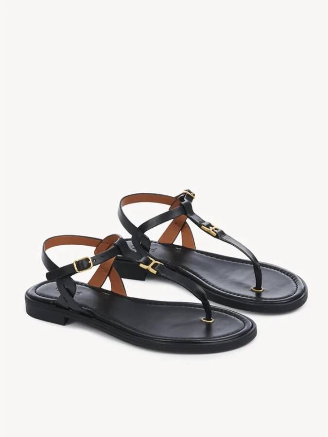 Chloé Stijlvolle Sandalen voor Vrouwen Black Dames