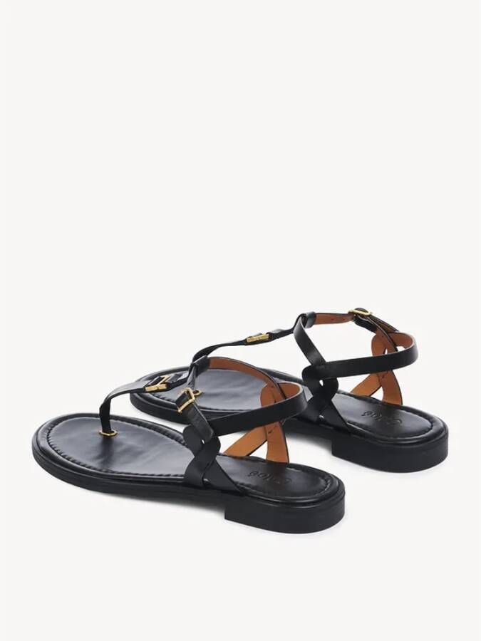 Chloé Stijlvolle Sandalen voor Vrouwen Black Dames