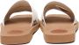 Chloé Witte Linnen Sandalen met Logo White Dames - Thumbnail 3