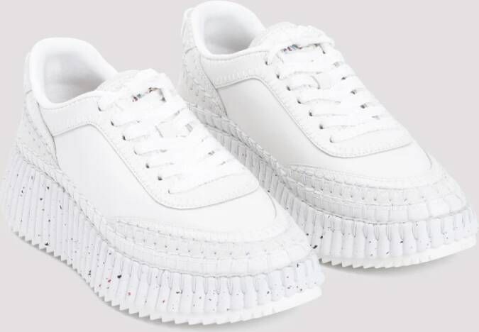 Chloé Witte Sneakers Chic Stijl White Dames