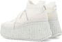 Chloé Witte Wedge Sneaker Aw23 White Dames - Thumbnail 3