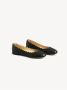 Chloé Zwarte leren ballerina flats Black Dames - Thumbnail 3