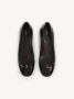 Chloé Zwarte leren ballerina schoenen Black Dames - Thumbnail 3