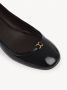 Chloé Zwarte leren ballerina schoenen Black Dames - Thumbnail 4