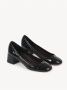 Chloé Zwarte leren ballerina schoenen Black Dames - Thumbnail 5