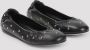 Chloé Zwarte Leren Ballerinas Elegante Stijl Black Dames - Thumbnail 3