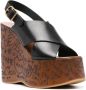 Chloé Zwarte Leren Sleehak Slingback Schoenen Black Dames - Thumbnail 4