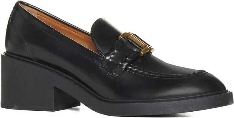 Chloé Zwarte platte schoenen Black Dames