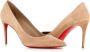 Christian Louboutin Beige Suède Hakken Pumps Beige Dames - Thumbnail 2