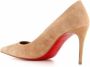 Christian Louboutin Beige Suède Hakken Pumps Beige Dames - Thumbnail 4