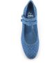 Christian Louboutin Blauwe Denim Hakken met Strass Blue Dames - Thumbnail 4