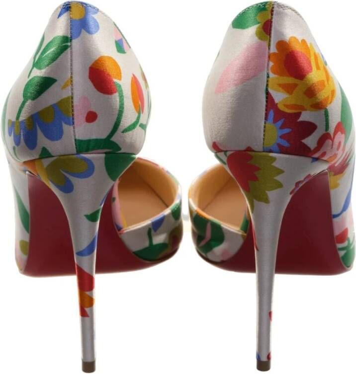 Christian Louboutin Bloemige hoge hakken Multicolor Dames