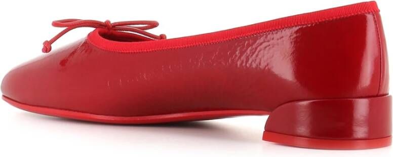 Christian Louboutin Bordeaux Platte Ballerina Schoenen Red Dames