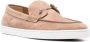 Christian Louboutin Bruin Jacquard Lage Sneakers Beige Heren - Thumbnail 3