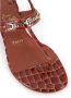 Christian Louboutin Bruin Leren Krokodillenprint Sandalen Brown Dames - Thumbnail 5