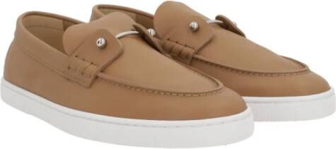 Christian Louboutin Chambeliboat Platte Schoenen Brown Heren