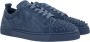 Christian Louboutin Denim Kalfsleren Sneakers Made in Italy Blue Heren - Thumbnail 2