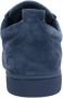 Christian Louboutin Denim Kalfsleren Sneakers Made in Italy Blue Heren - Thumbnail 3