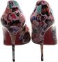 Christian Louboutin Dr. Bored Print Roze Hoge Hak Pumps Pink Dames - Thumbnail 3