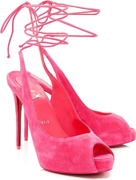 Christian Louboutin Elegante hoge hakken Pink Dames