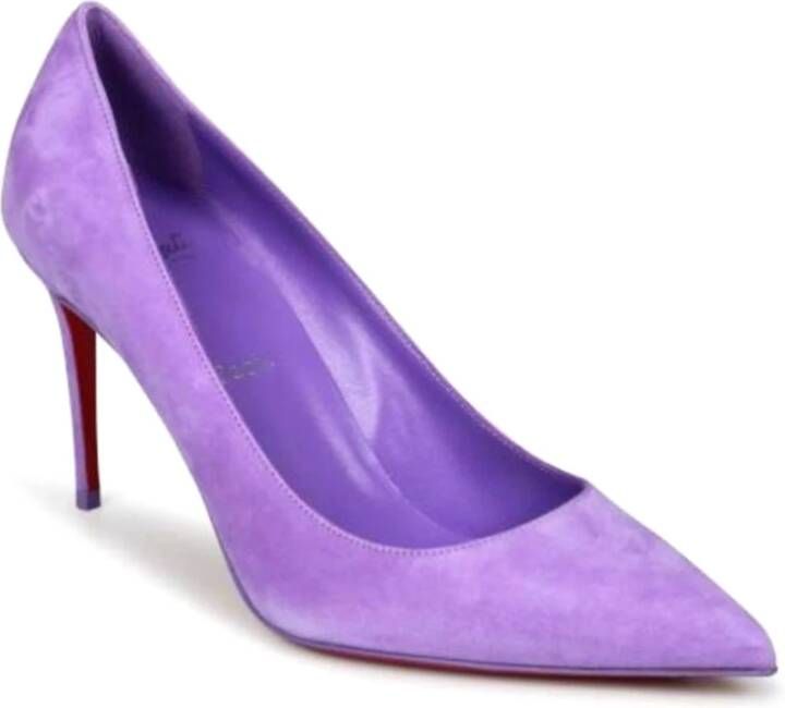 Christian Louboutin Elegante Hoge Hakken Purple Dames