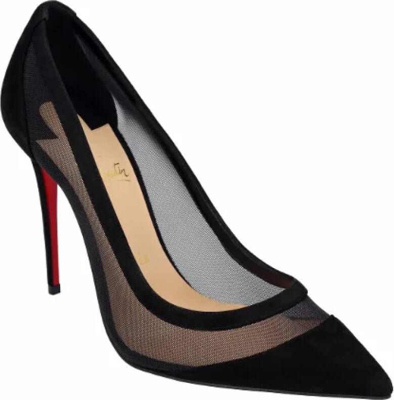 Christian Louboutin Leather heels Black Dames