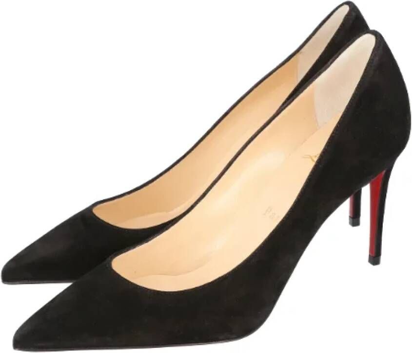 Christian Louboutin Leather heels Black Dames