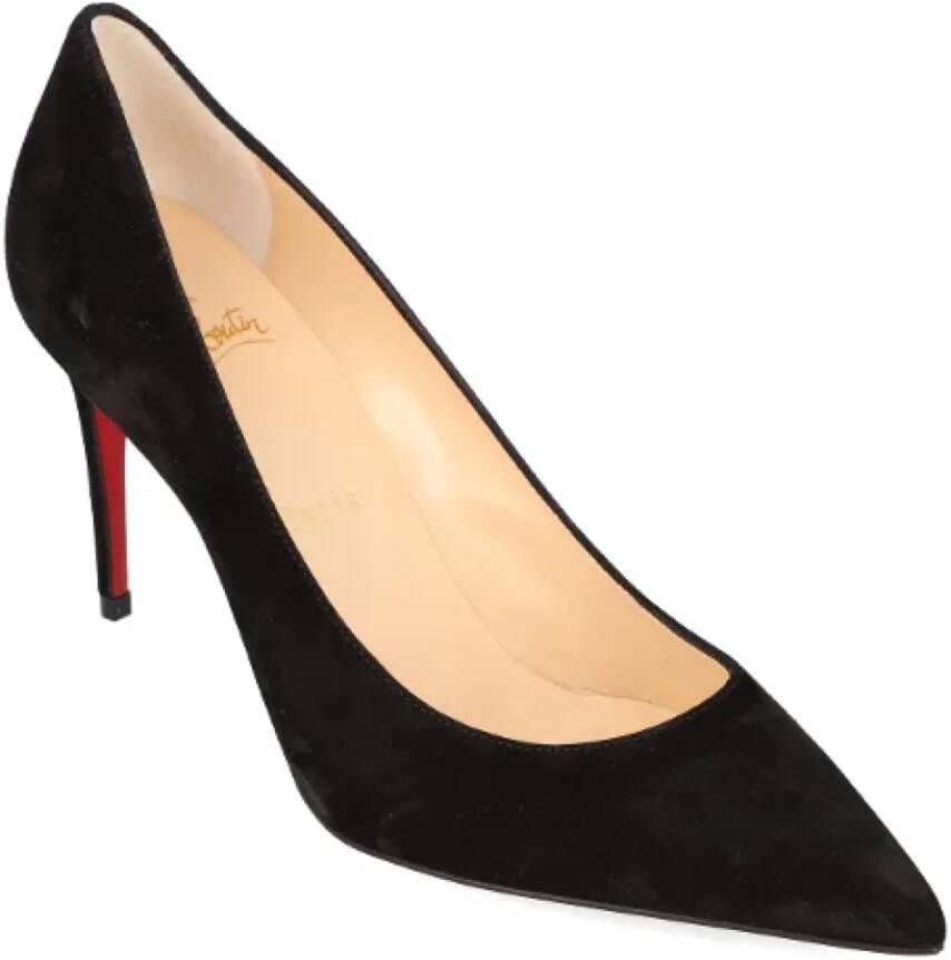 Christian Louboutin Leather heels Black Dames