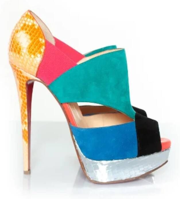 Christian Louboutin Leather heels Multicolor Dames