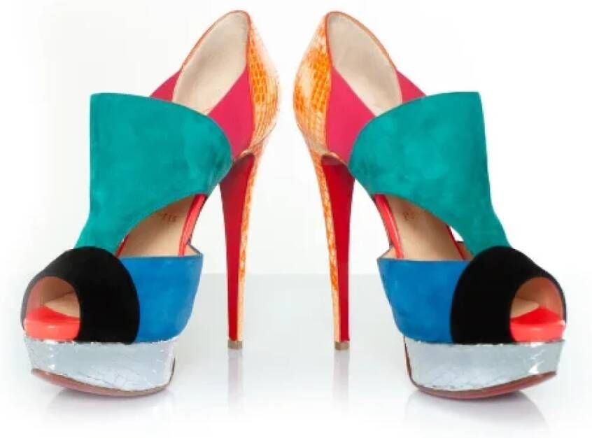 Christian Louboutin Leather heels Multicolor Dames