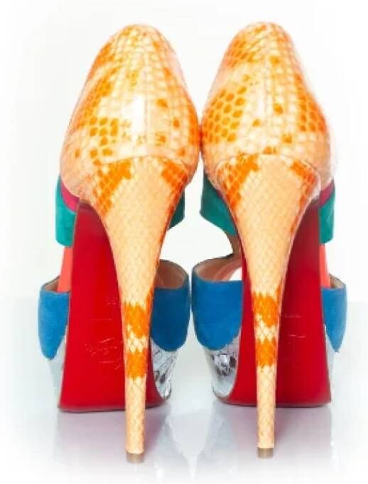 Christian Louboutin Leather heels Multicolor Dames