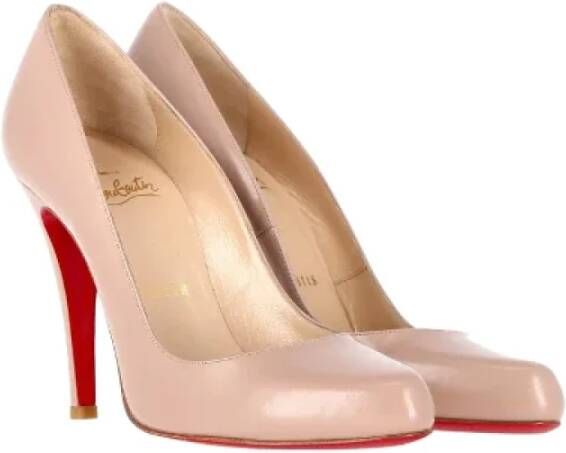 Christian Louboutin Leather heels Pink Dames