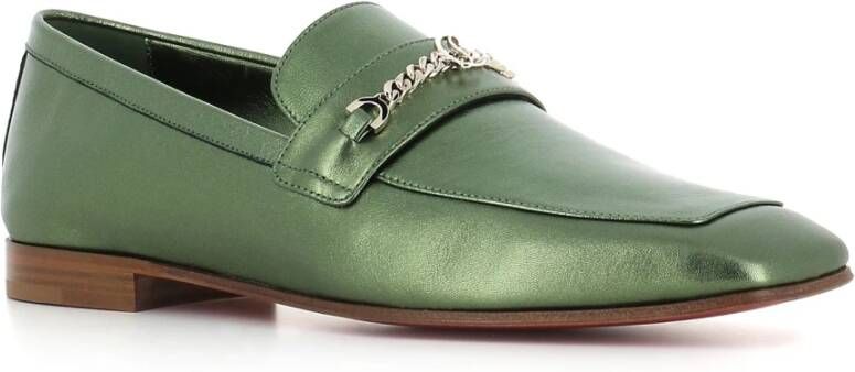 Christian Louboutin Loafers Green Dames