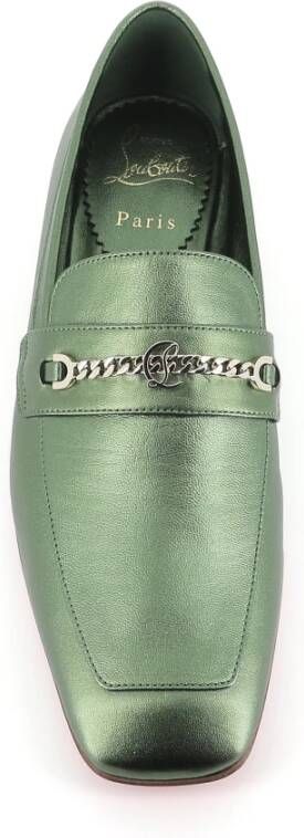 Christian Louboutin Loafers Green Dames